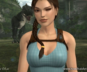 Lara Croft - Tomb raider..