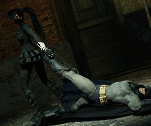 Aggressive beatings of Batman by..
