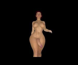 pebee Dicky lady 3d animacja