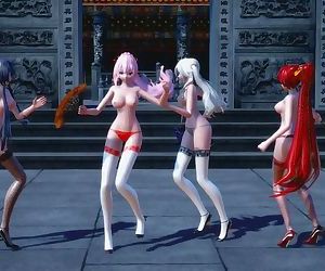 3D MMD Chinese and Japanese..