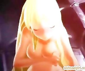 3D futa hentai with thick boobs..
