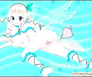 3d Hentai cutie ángel self..